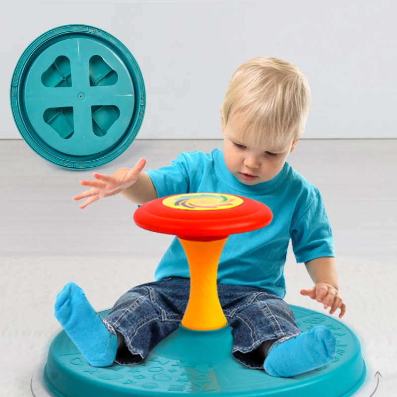 

Sensory Training Equipment Spinning Toys Turn to Music Family Courtyard Balance Exercise Kindergarten