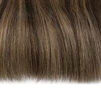 Moreoo – tissage en lot brésilien Remy naturel lisse, trame de cheveux, tissage en lot, 100g par trame, Extensions tissage cheveux humai de cheveux humains cousus à la Machine extension à clip cheveux brésilien naturel 5