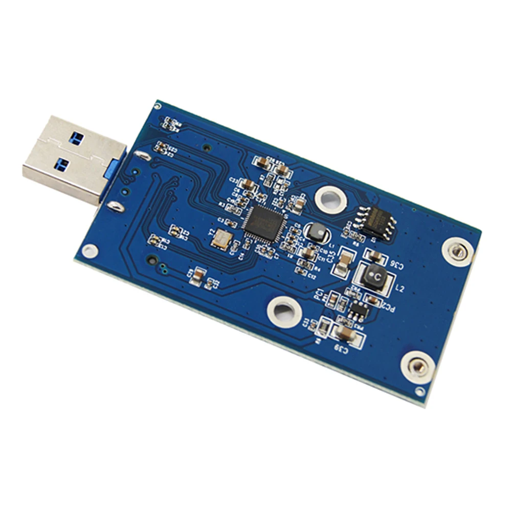 USB3.0 to mSATA Case Hard Disk Adapter MSATA to USB 6Gbps USB 3.0 mSATA SSD Enclosure M2 SSD External HDD Mobile Box HDD Case