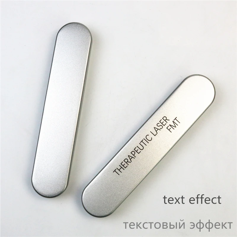 Metal pen case professional text Black Silver pencil box Can make company pencil cases stationery box