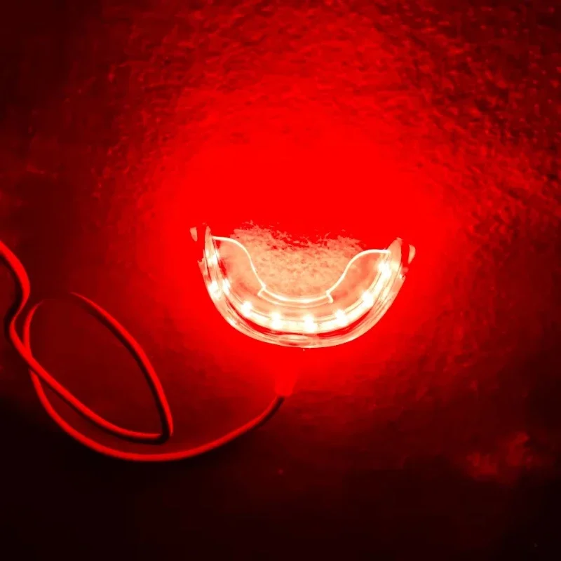 Dental Red Light Therapy Instrument Teeth Pain Cold Sore Canker Treatment Infrared Light for Mouth Oral Physiotherapy Tool