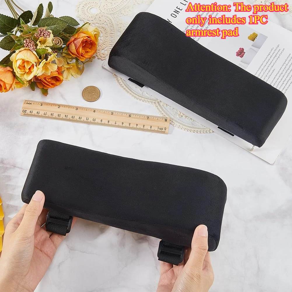 1pc Elbow Support Ergonomic Chair Armrest Pad,for Computer,Gaming, Enhances Height & Pressure Relief, Desk, Alleviates