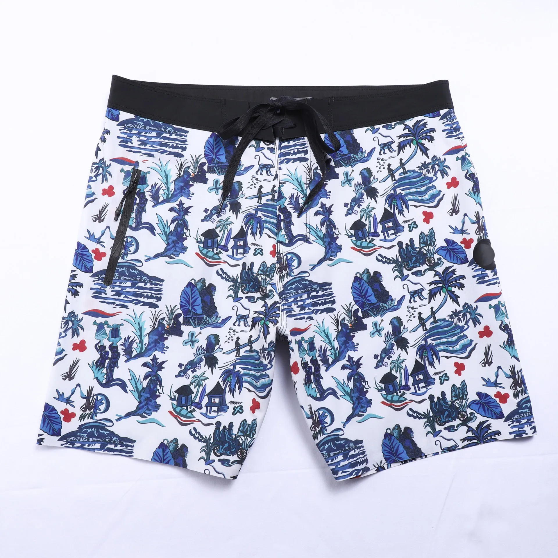 Fashion Upgrade Brand Beach Shorts For Men Bermuda Board Shorts Waterproof Quick-drying Swimwear Casual Diving Surfing Shorts 6