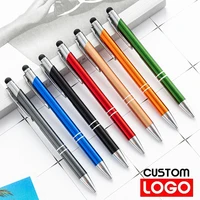 100 50 20 Pcs Personalized Gift Ideas Metal For Party Gifts Ballpoint Pen Custom Logo Products Business Advertising School Items