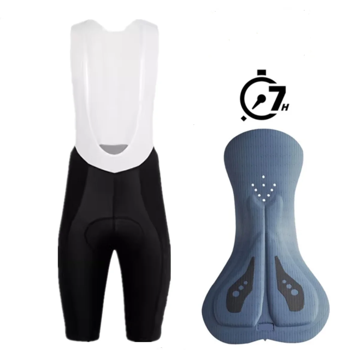 Men's Durable Cycling Shorts with Double Arrow Cushion