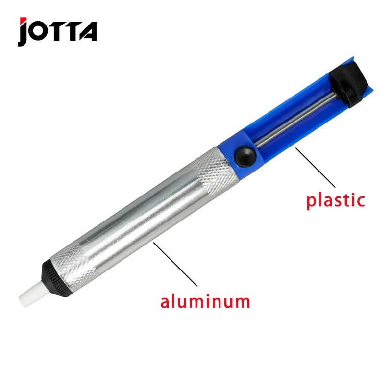 Desoldering suction pump desoldering pump electrothermal solder sucker vacuum sucking pen desoldering tool aluminum metal for soldering