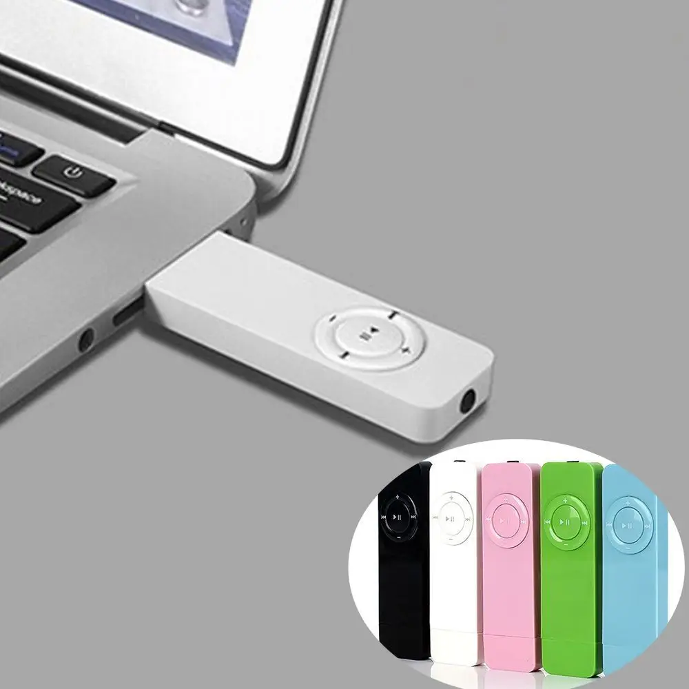 영어 듣기용 스트레이트 삽입형 카드 리더 타입 32GB TF 카드 스포츠 워크맨 MP3 플레이어 U 디스크 MP3 음악 플레이어