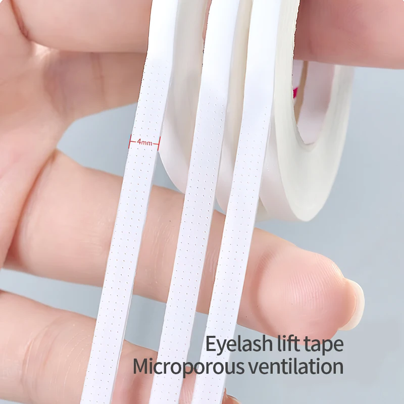 Velkoobchod 4mm šíře řasa prodloužení páska líčení prodyšné anti-allergy snadný na dřít micropore páska odborný lashes páska