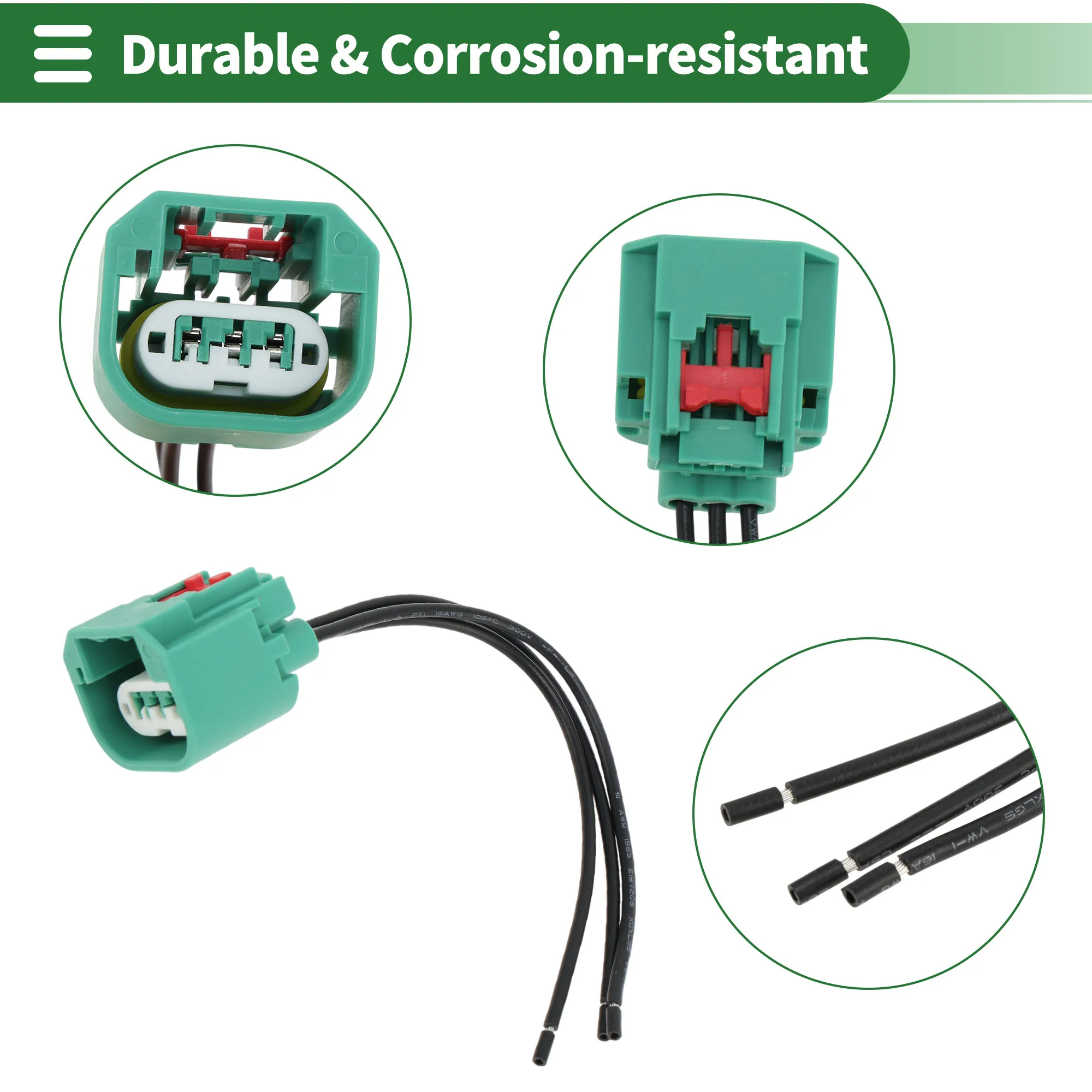 UXCELL No.H139008 지프 리버티 08-12 헤드라이트용 헤드라이트 배선 하네스 어셈블리