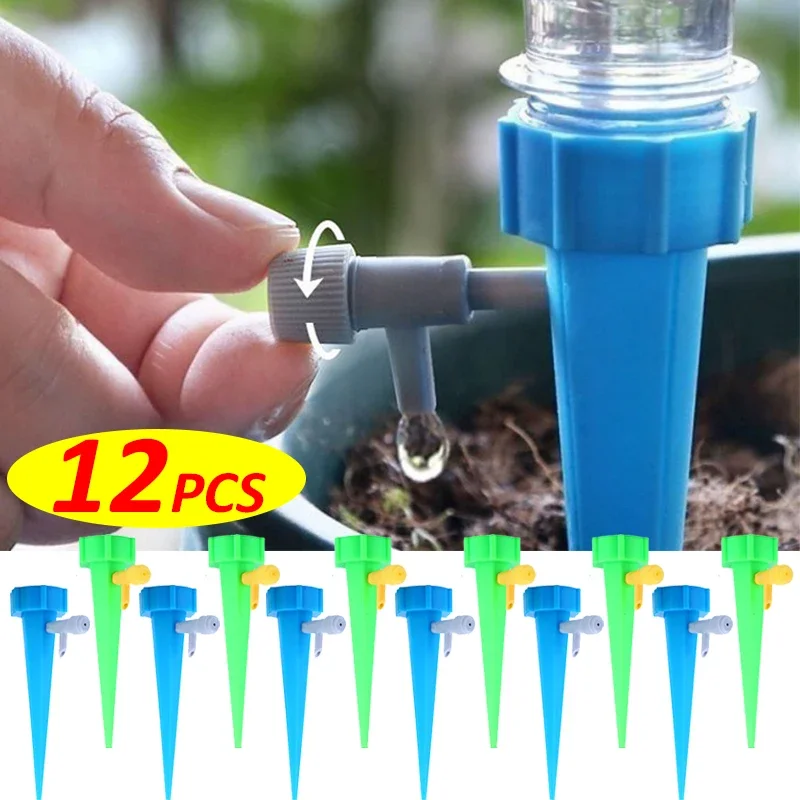 

Automatic Watering Device Self-Watering Kits Garden Drip Irrigation Control System Adjustable Control Valve For Plants Flowers