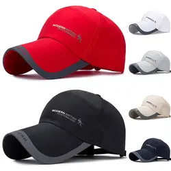 All-match Sun Hats Baseball Caps  For Men Outdoor Sports Casual Fishing Hats Multi-colored Soft Breathable Comfortable Golf Caps