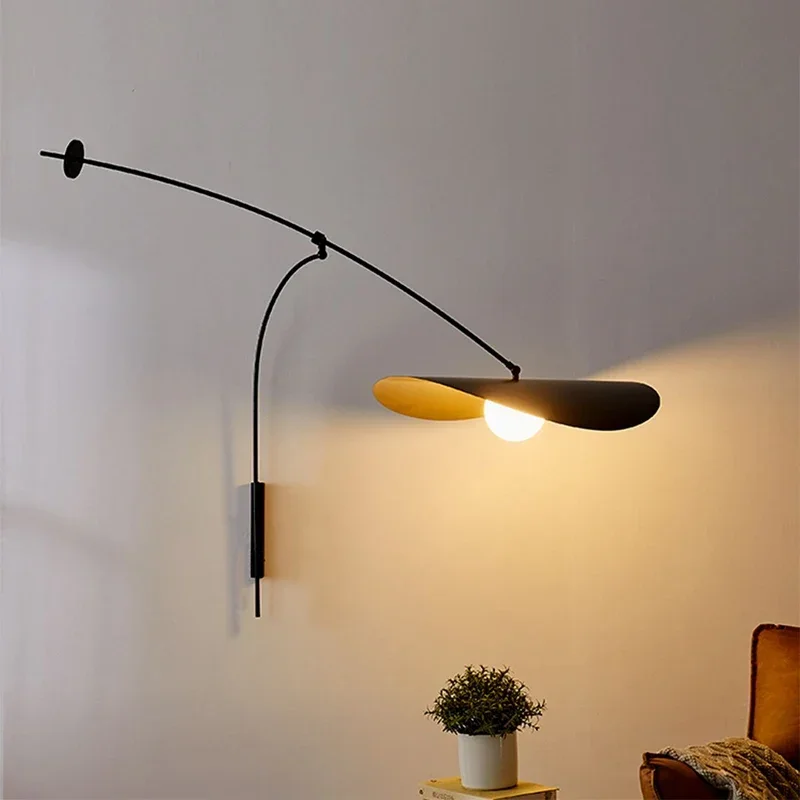 Modern Bedside LED Wall Lamp For Living Room Bedroom Study Room Sofa Long Arm Adjustable Wall Light Bedroom Bedside Reading Room - 3