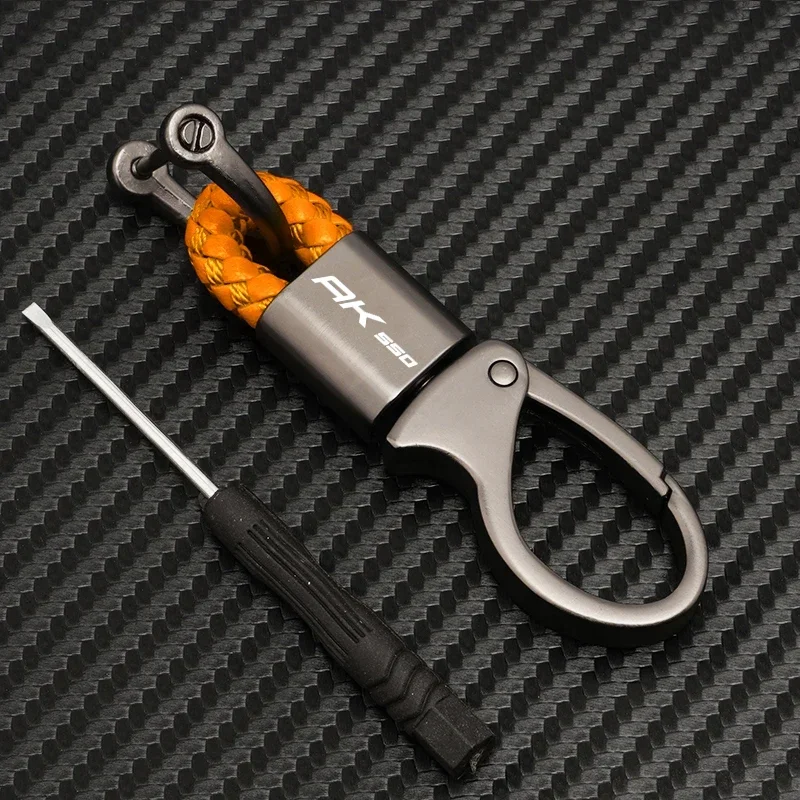 Für KYMCO AK 550 ST Xciting S400 i TCS DTX360 125 AK Schlüsselbund Schlüsselbund Lanyard Kette Schlüssel Ringe Schlüssel Halter Motorrad Zubehör – Detail 11