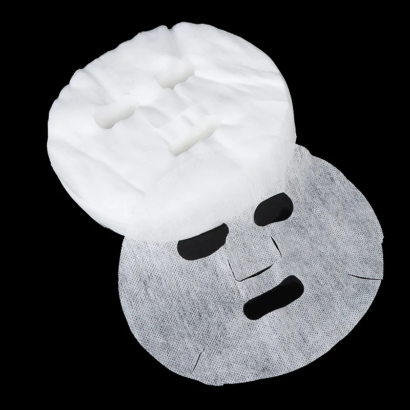 100-Pack Natural Non-Woven Fabric DIY Facial Mask Sheets