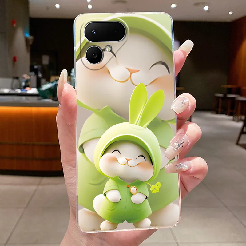 Elegant Sunlight Moonlight Transparent Phone Case - Shockproof TPU Soft Cover