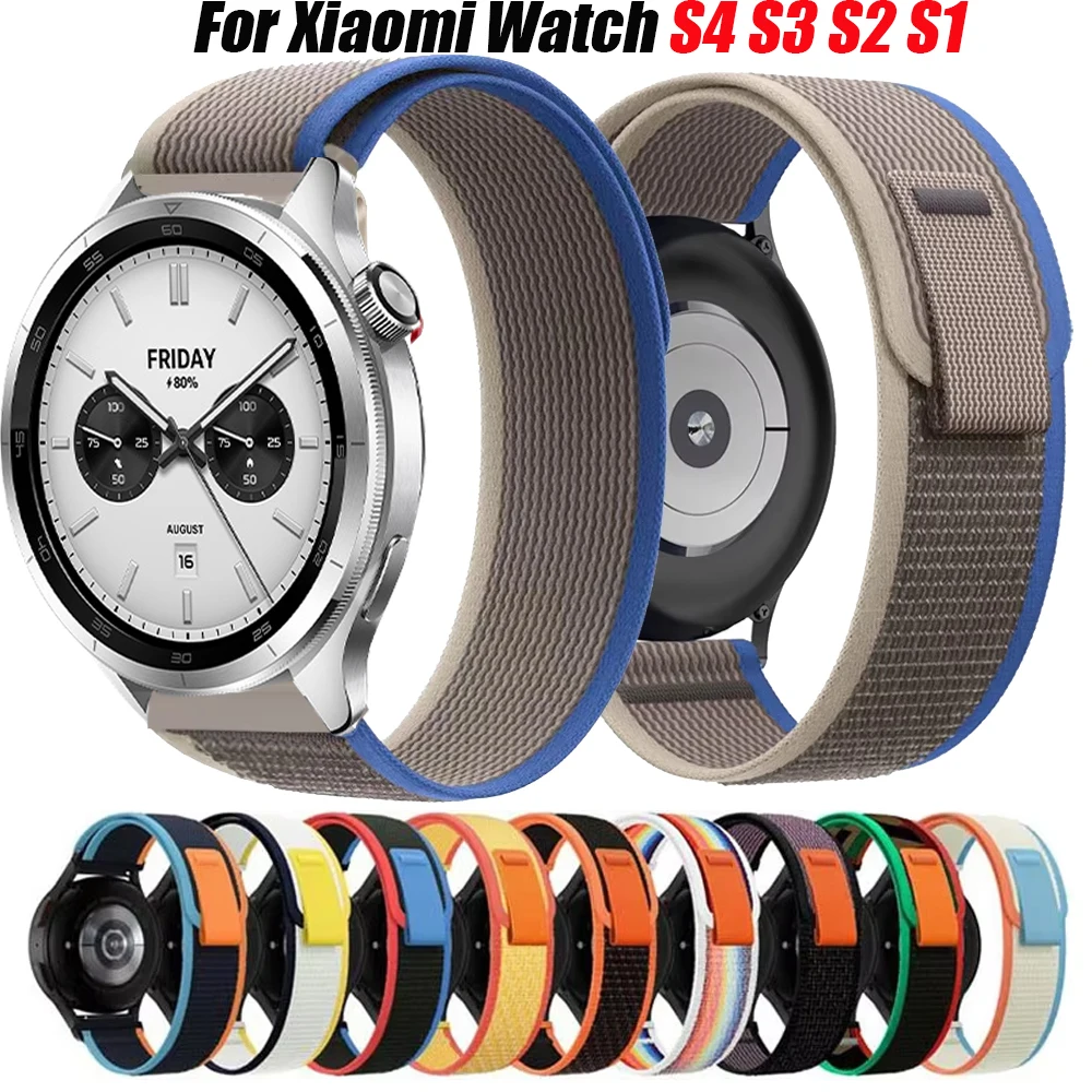Nylon Sport Strap - 22mm Trail Loop Band in Vibrant Colors