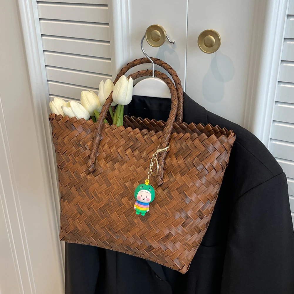 Woven Women Handbag Large Capacity Summer Beach Tote