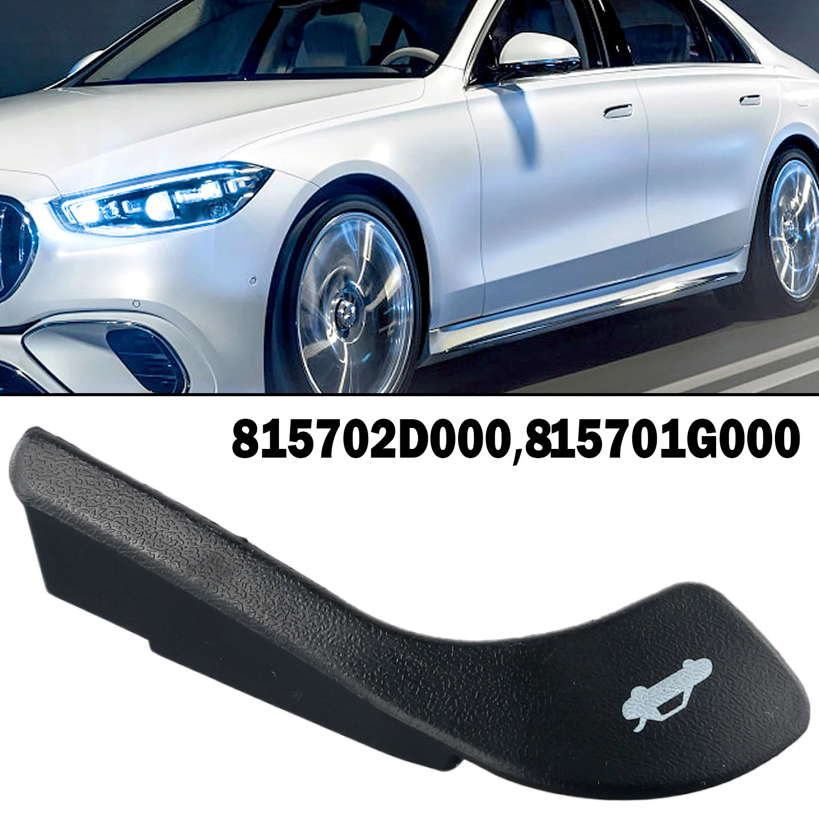 

Абсолютно Новая деталь, универсальная задняя дверь, крышка двери OE:81570-2D00 0, пластиковая черная Замена для Elantra 2001-06 81570-2D000