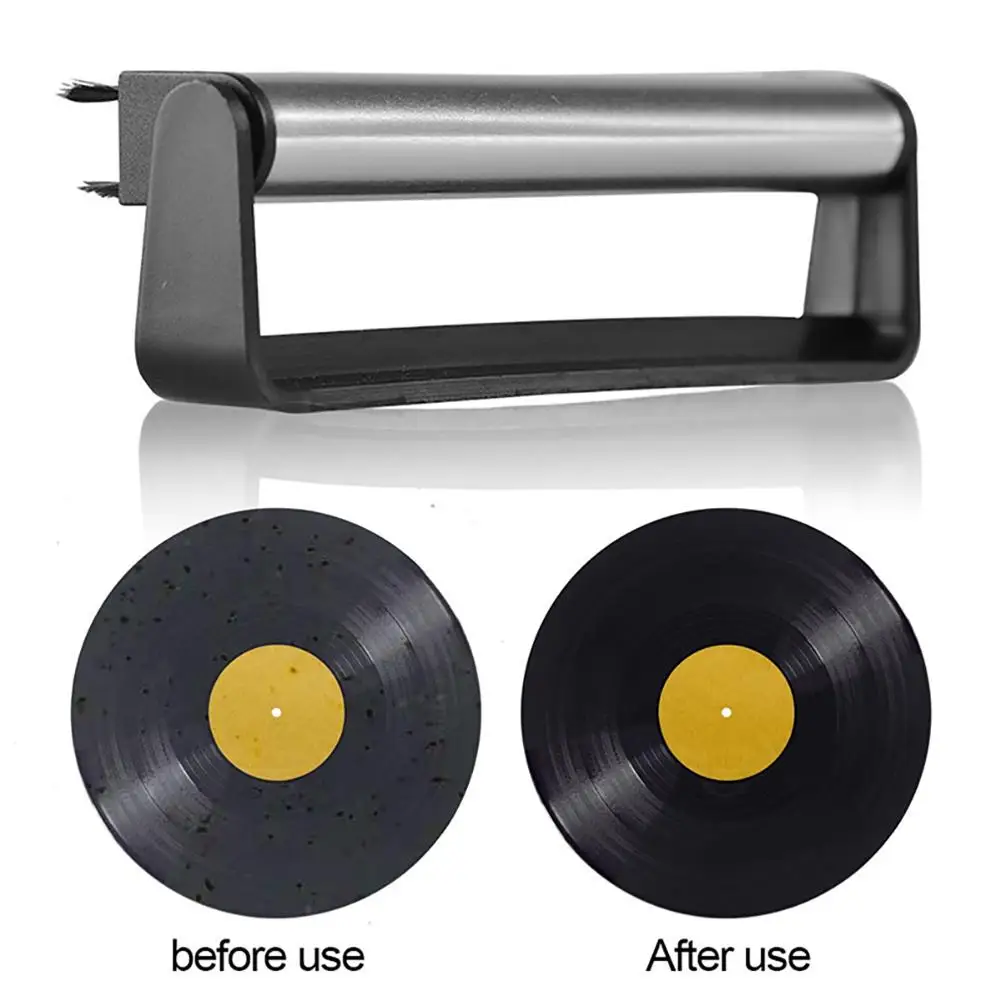 Vinyl Record Cleaning Brush Carbon Fiber Anti-static Cleaning Turntables Phonograph DJ Phono Equipment Accessories