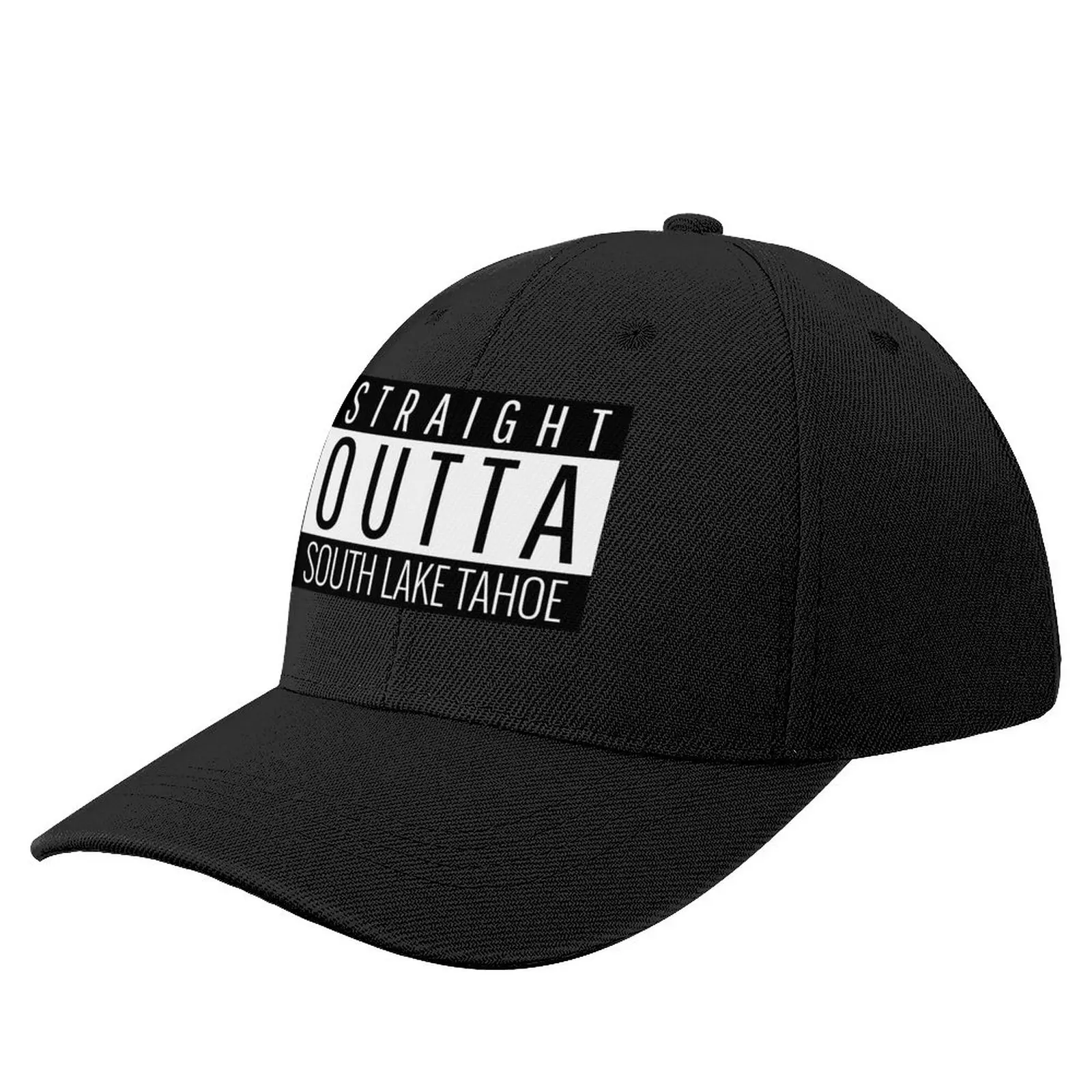 

Straight Outta South Lake Tahoe California Baseball Cap boonie hats Trucker Cap Mountaineering Luxury Hat Hats For Men Women's