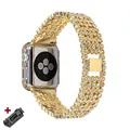 Gold diamond band