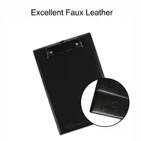 Faux Leather Clip Board A5 Menu Paper Tablet Hanging Clipboard A4 Quality PU Leather Menu Clipboard Restaurant 2
