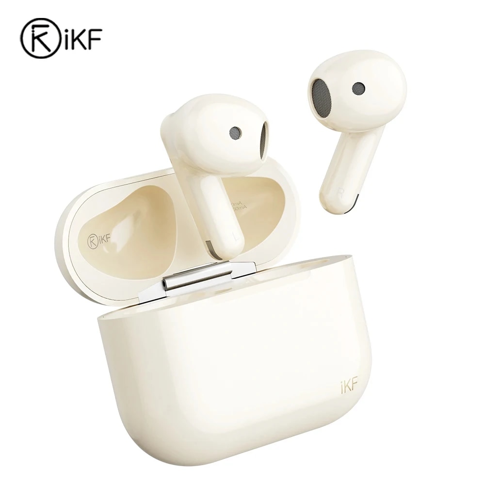 IKF Air01 Mini Wireless Bluetooth Earphones AI Noise Cancellation HiFi Sound Music Earbuds IPX5 Waterproof 30 Hours Playtime