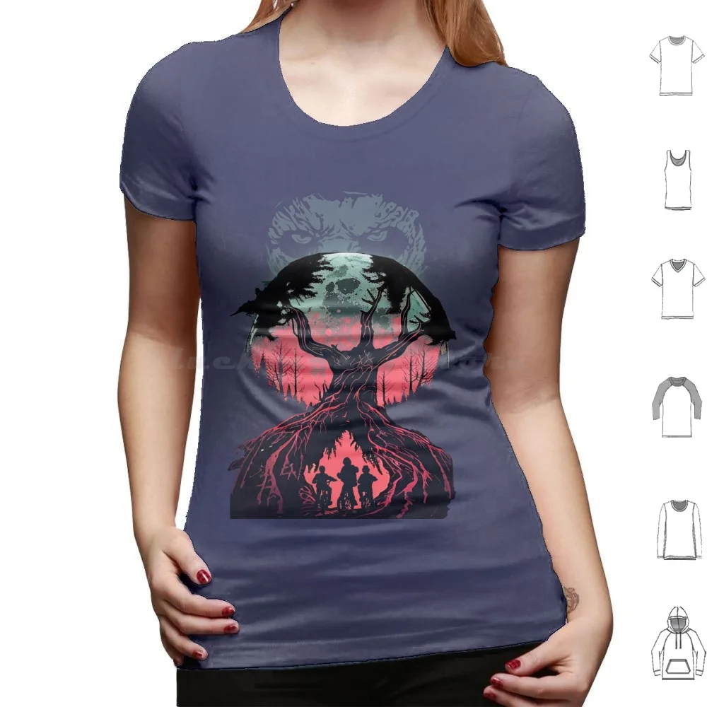 thumbnail image 1 of Vecna Is Watching You T Shirt Cotton Men Women DIY Print Things Stranger Will Byers Mike Eleven Lucas Dustin 80s Hawkins, 1 of 5