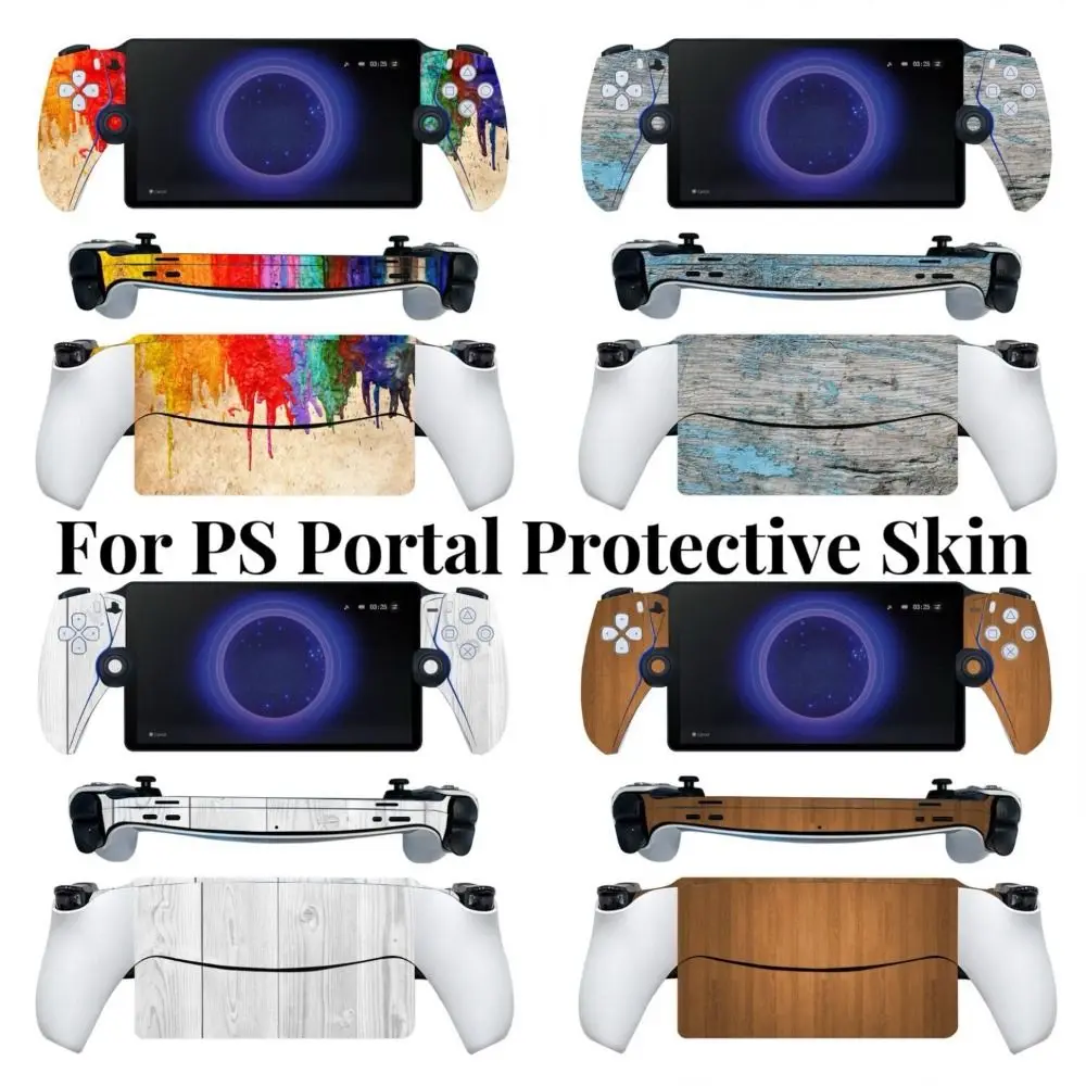 Per Playstation 5 Portal Sticker Pvc Gamepad Decalcomania Antigraffio Console Portatile Accessori Per Giochi In Pelle Pellicola Protettiva
