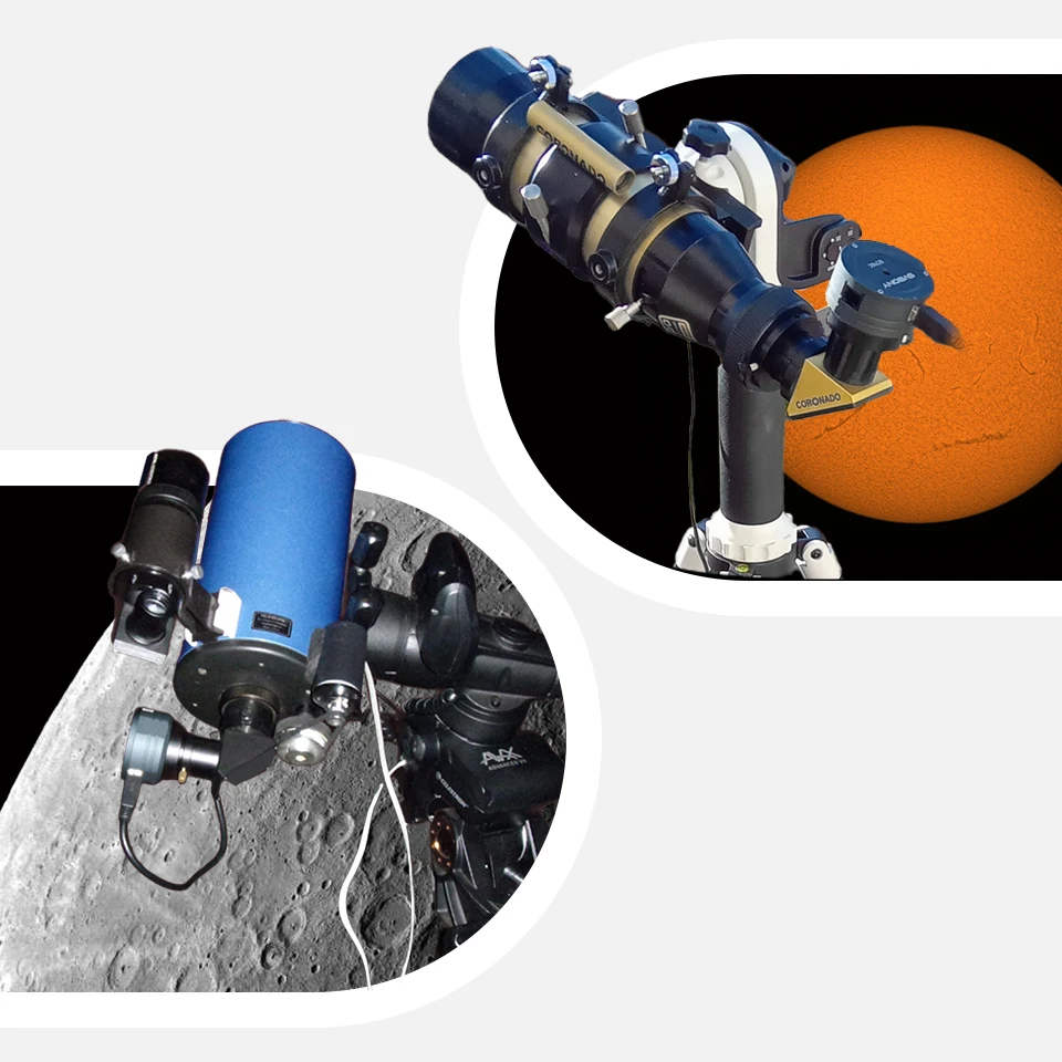 Svbony SV216 2X/3X Barlow-Objektiv und SC715C-Planetenkamera, für Planetenbildgebung und astronomische Beobachtung – Detail 36