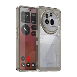 Transparent Colorful TPU Protective Phone Case for Nothing Phone 3a Pro (GRAY)