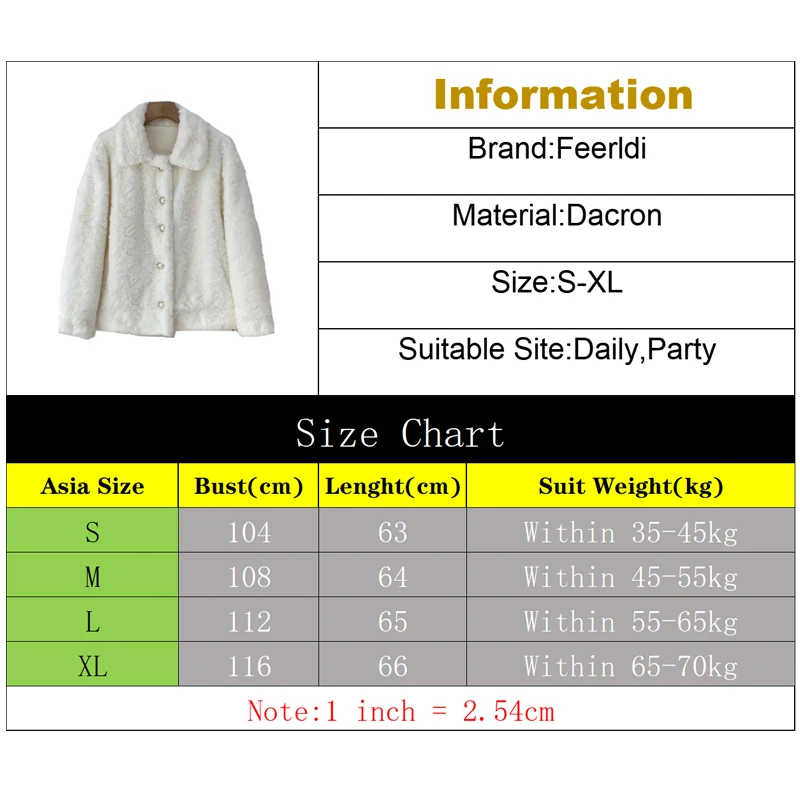 Brand Thickened Plush Outerwears Female Korean Clothing Winters Warm Fashionable lLamb Fur Coat Woman Winter  Luxuryoose plush