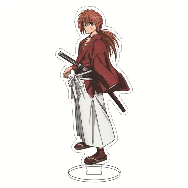 Rurouni Kenshin Anime Stand Action Figure HIMURA KENSHIN Tomoe Yukishiro  Acrylic Standing Model Plate Holder Cosplay Collection - AliExpress