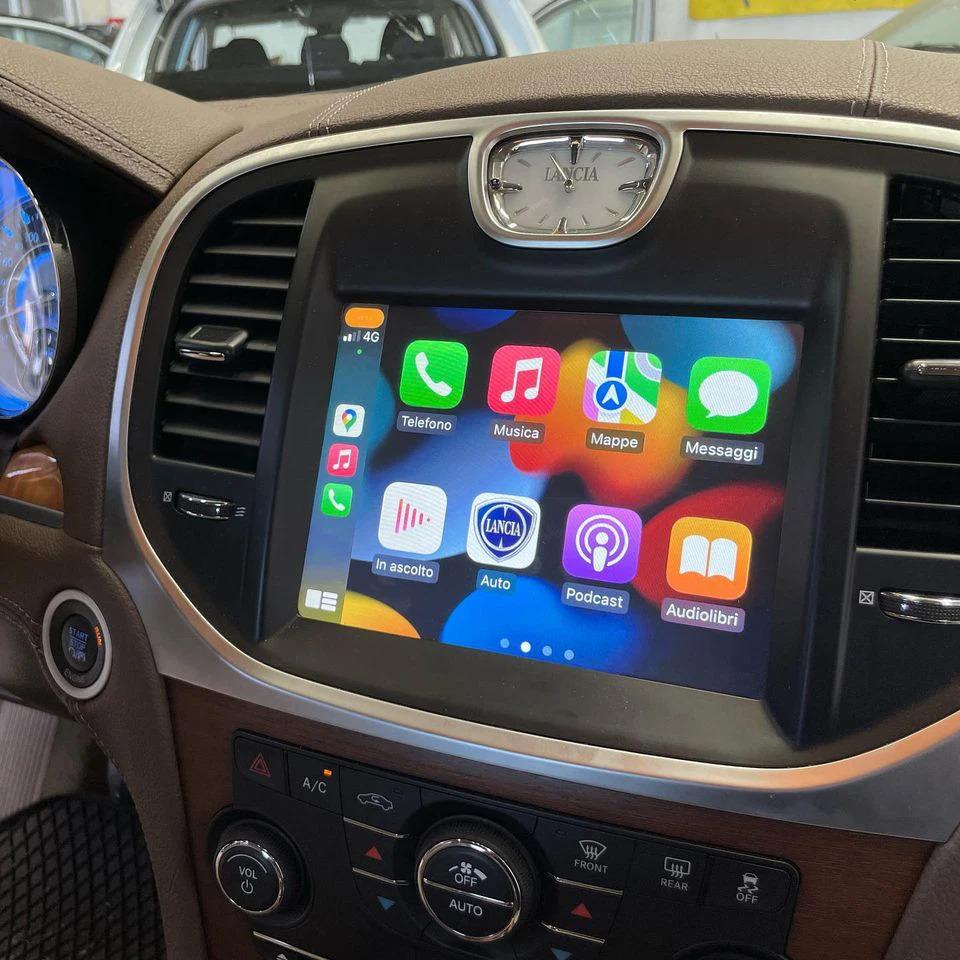 Icarplay Per Fiat 500 500X Grande Punto Panda Monitor Originale Da 8.4 Pollici Schermo Del Telefono Mirrorlink Wireless Apple Carplay