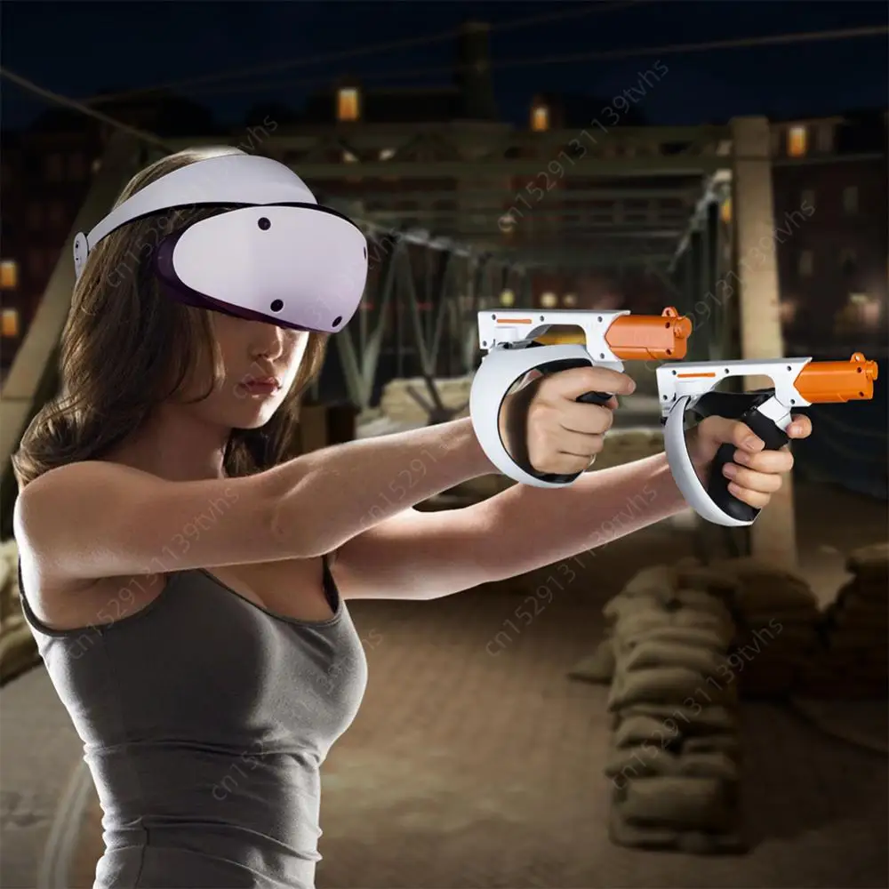 PS4 VRコントローラーシューティングハンドルホルダー PS4 VRコントローラーシューティングハンドルホルダーの通販 by