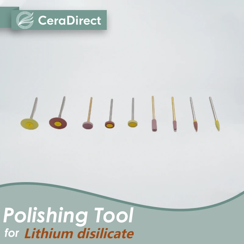 

Ceradirect Polishing Tools for Lithium Disilicate Dental Lab Ceramic Crowns Polisher Grinding Head