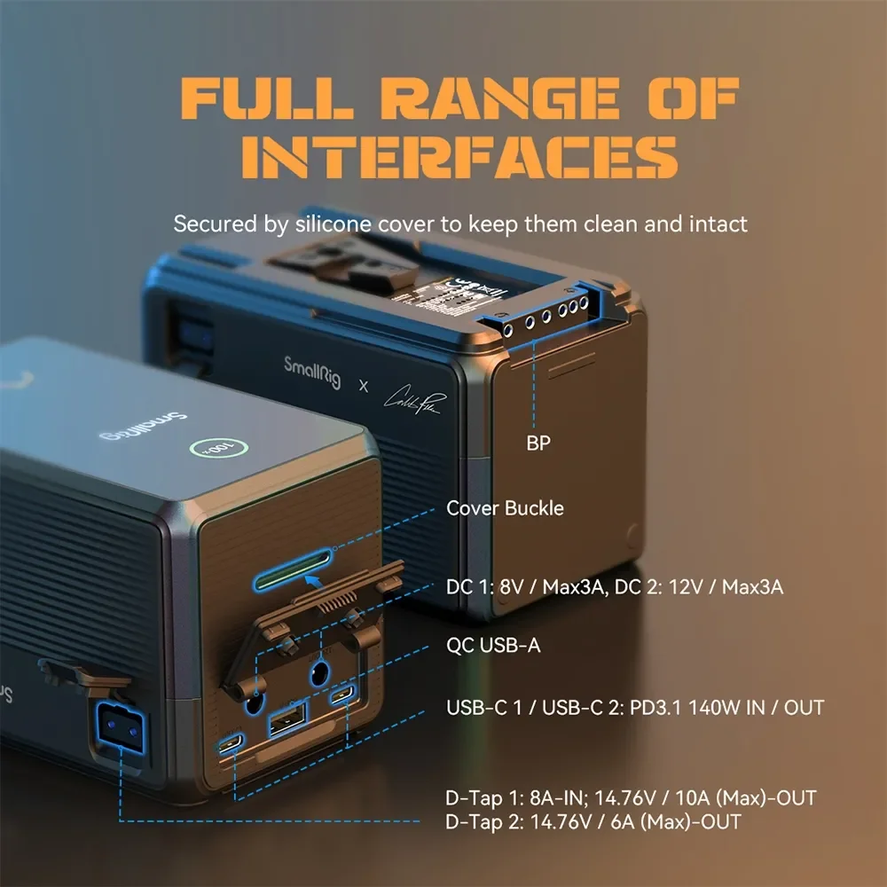 SmallRig x Caleb Pike VB212 mini V Mount Battery 4293