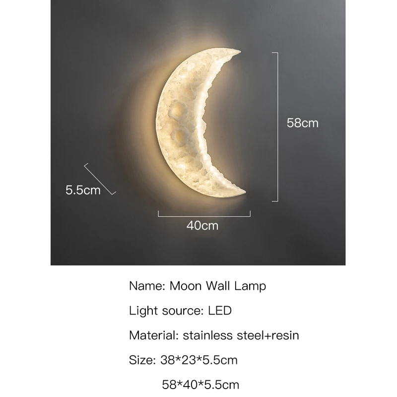 Crescent Led Light Crescent Moon Shaped Light
