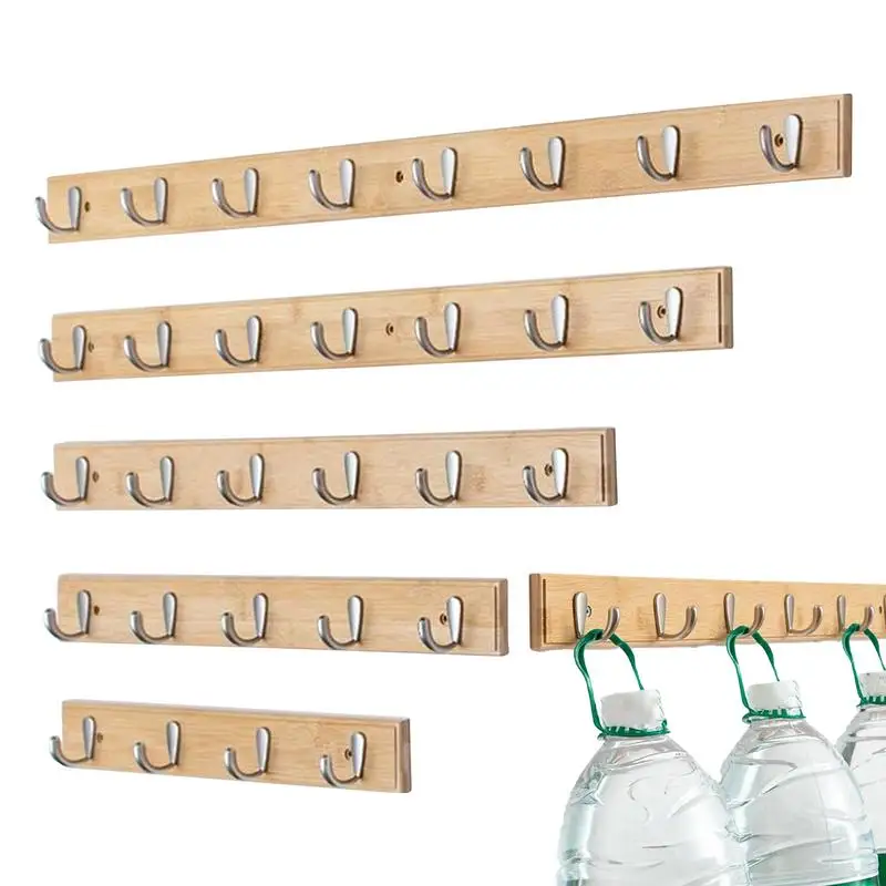 

Крючки для полотенец, настенная вешалка для пальто с крючками, сверхпрочная дверная вешалка для полотенец, домашнее хранение и организация для