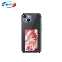 Cute Girl Smart Phone Case For iphone 15 14 13 Pro Max DIY Phone Covers NFC Function High-tech Anime Cartoon Fundas Battery Free