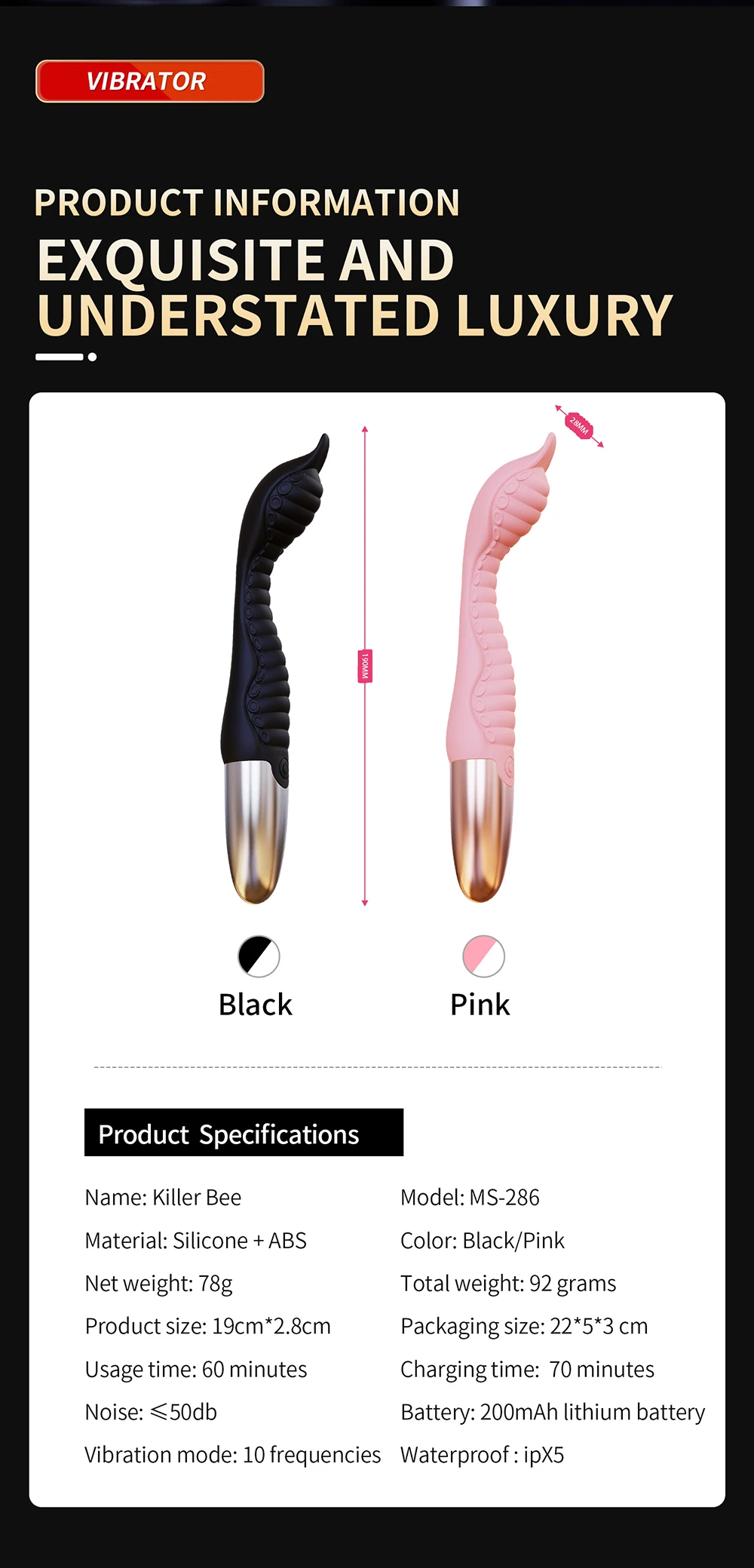 Powerful Av Magic Wand G-spot And Clitoral Stimulator Vibrator_voghion.com