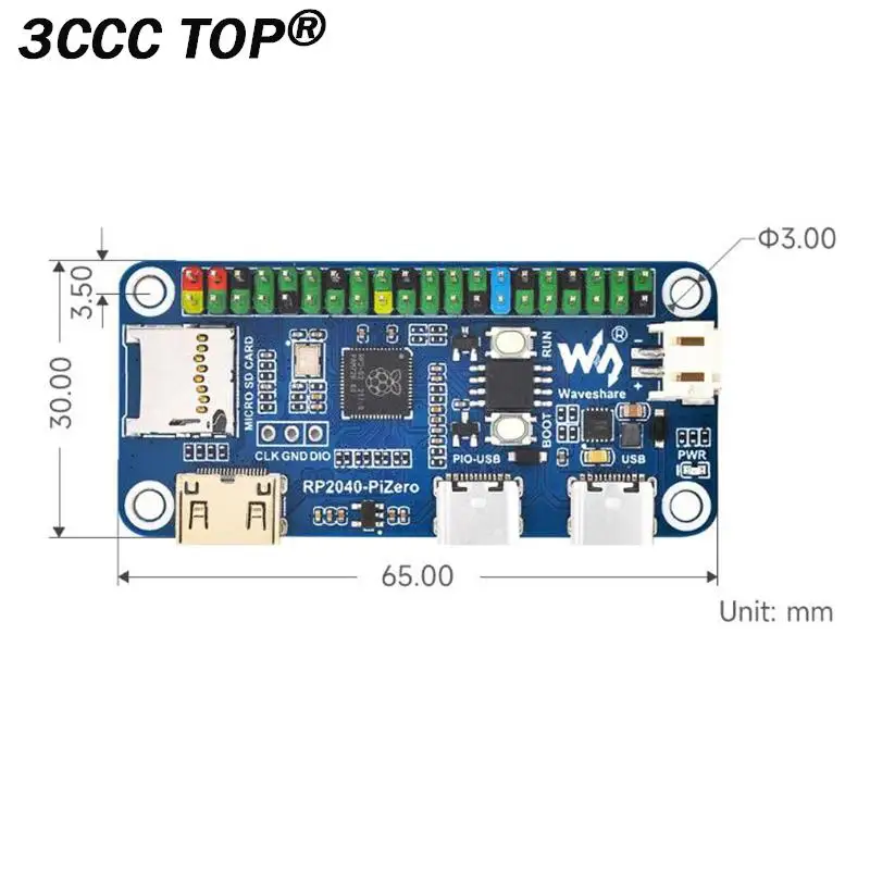 RP2040  μ  RP2040-PiZero  , Raspberry PI GPIO ̽ ȣȯ