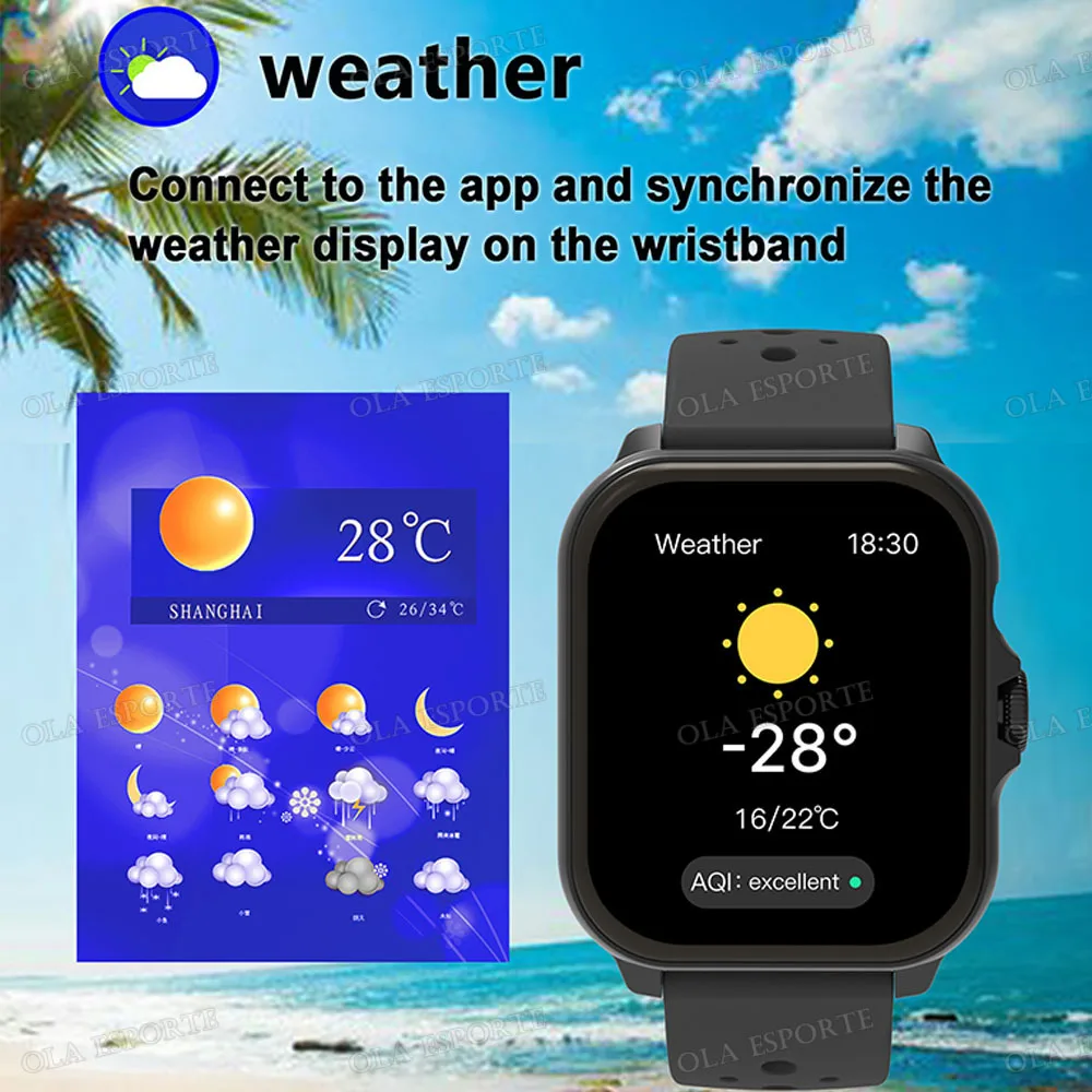 2026 NEW Smartwatch 1.83"HD Screen With Bluetooth Call Multi-Sports Modes IP68Waterproof Watch for Women Men Gift Choice Best 4