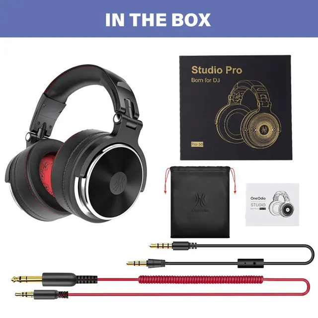 Oneodio Pro 50 Wired Studio Headphones 
