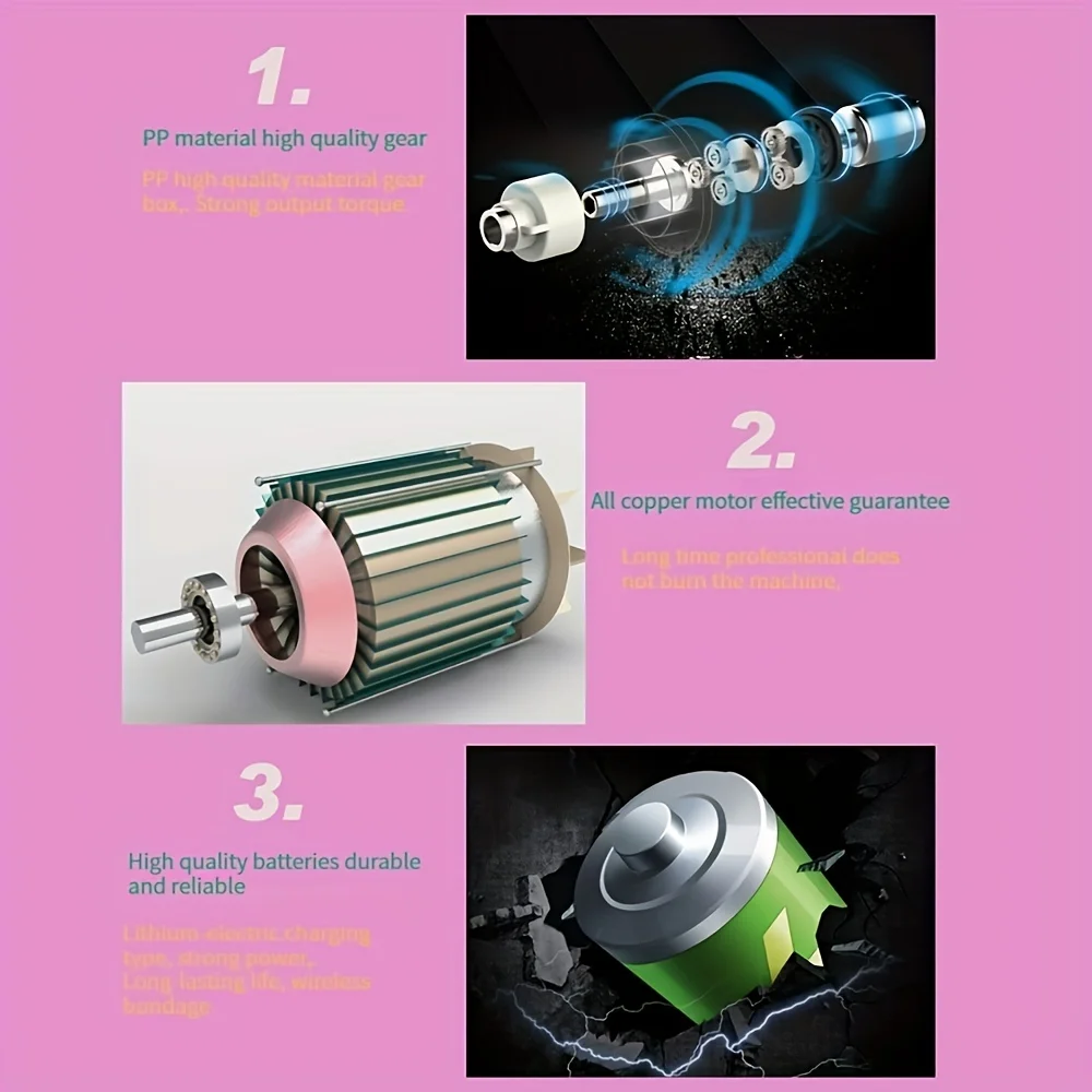 전동 드라이버 배터리 충전식 무선 드라이버 강력 충격 무선 드라이버 드릴 전동 스크류드라이버