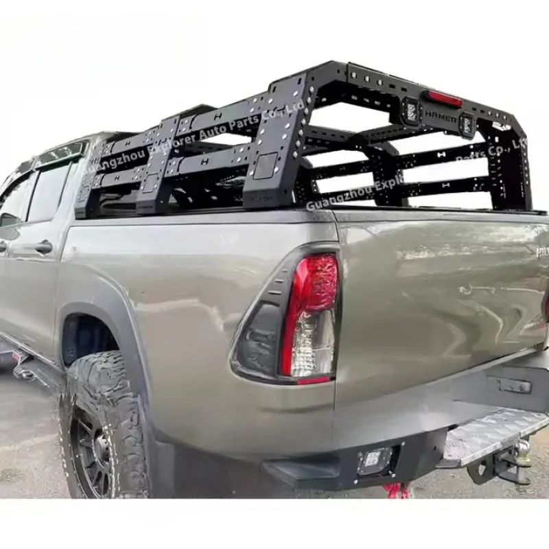 픽업트럭 범용 루프 바스켓 랙 4x4 크로스바 (디맥스, 레인저, BT50, 2022 힐룩스 롤바용)