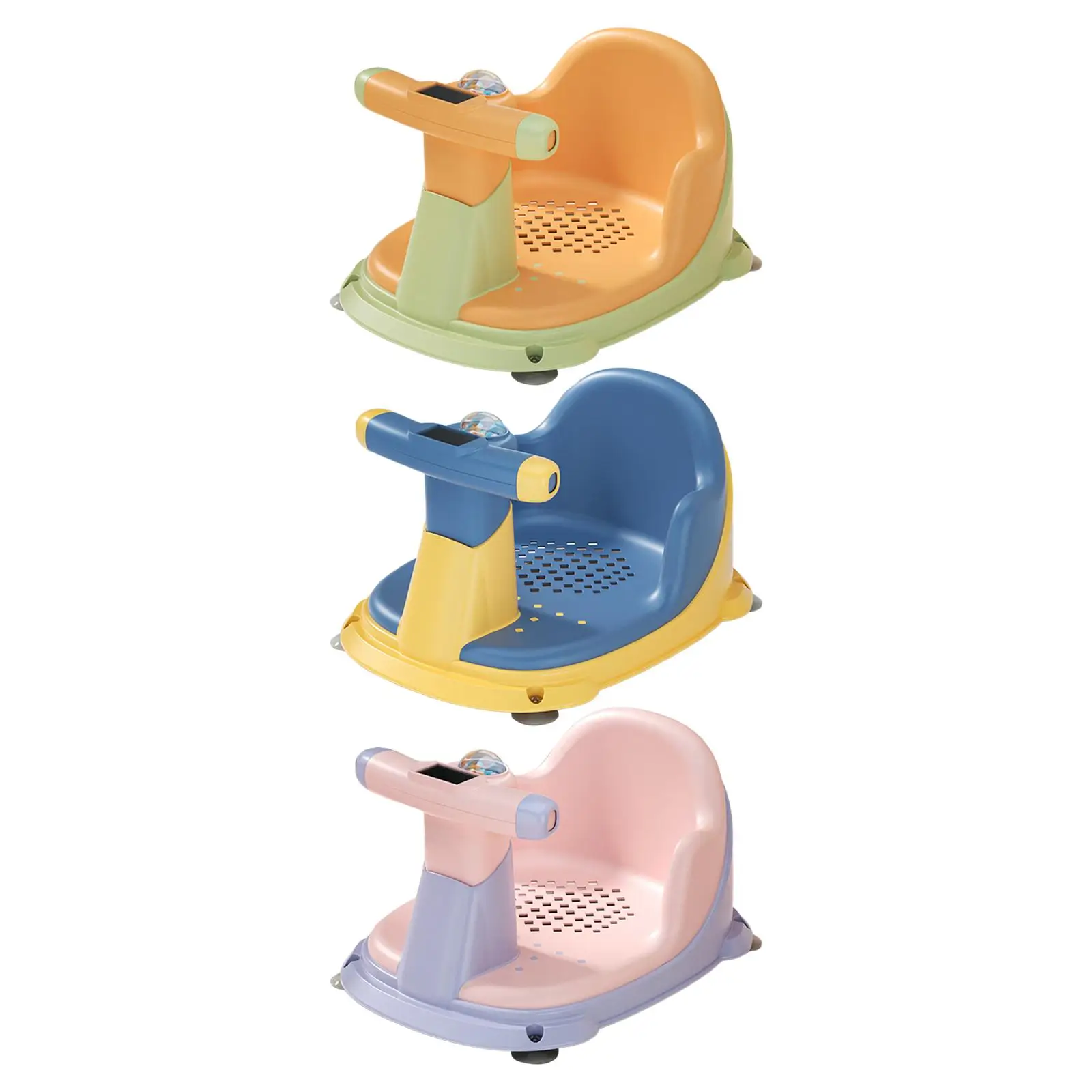 

Bathtub Seat Tub Sitting up Support Anti Slip with Suction Cup Chair for Girls Boys Toddlers Kids Baby Shower