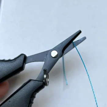 Fishing Scissor Multifunctional Titanium Coated Stainless Steel Fishing Scissors Pliers PE Braided Line Fishing Tool Accessories 3
