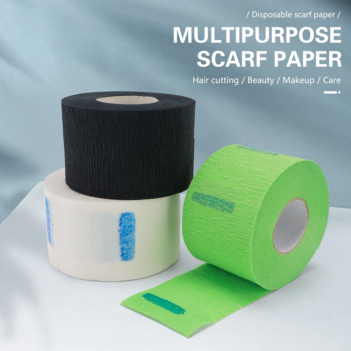 Disposable Flexible Paper Neck Strips Barber Supplies for Stylist Disposable neck strips