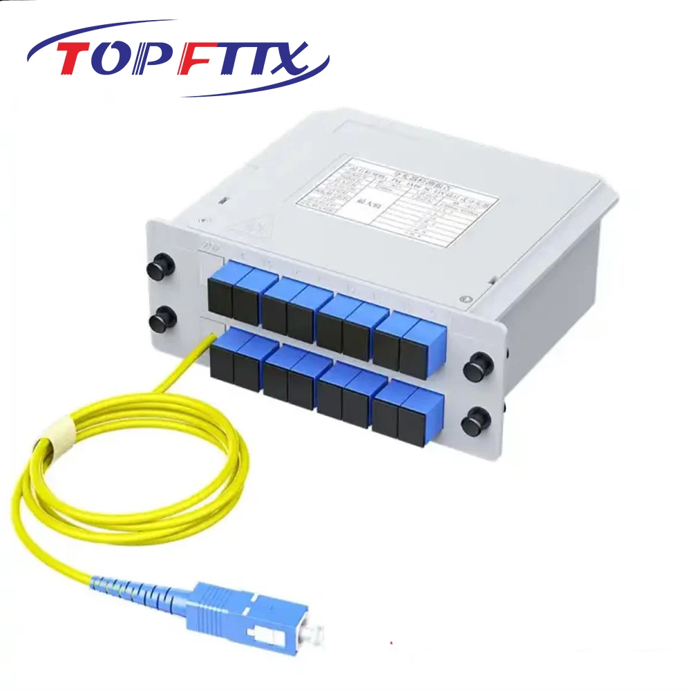 Accepted SC/UPC LGX PLC Splitter 1X2 1X4 1X8 1X16 1X32 With Cable, Field Installation ODN Optical Splitter